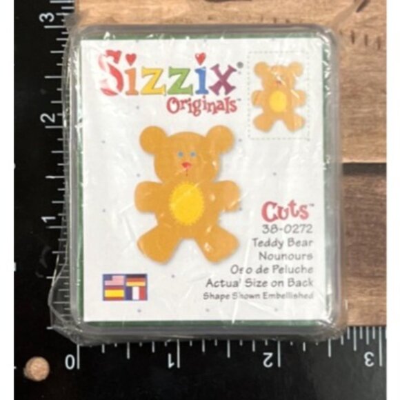 Sizzix Originals Teddy Bear Die Cut 38-0272 - Picture 3 of 3